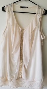 maurices plus strapless sheer blouse